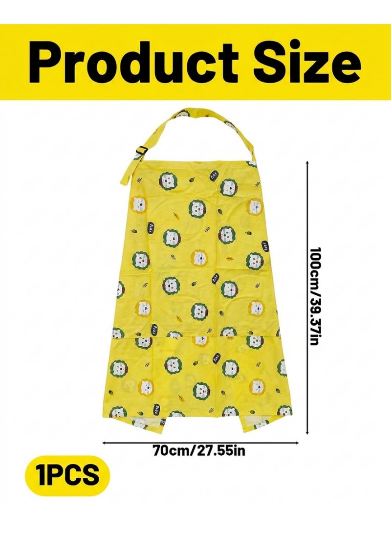 Chicco Breathable Nursing Cover and Adjustable Breastfeeding Apron for Mothers with Pouch Bag - Image 3