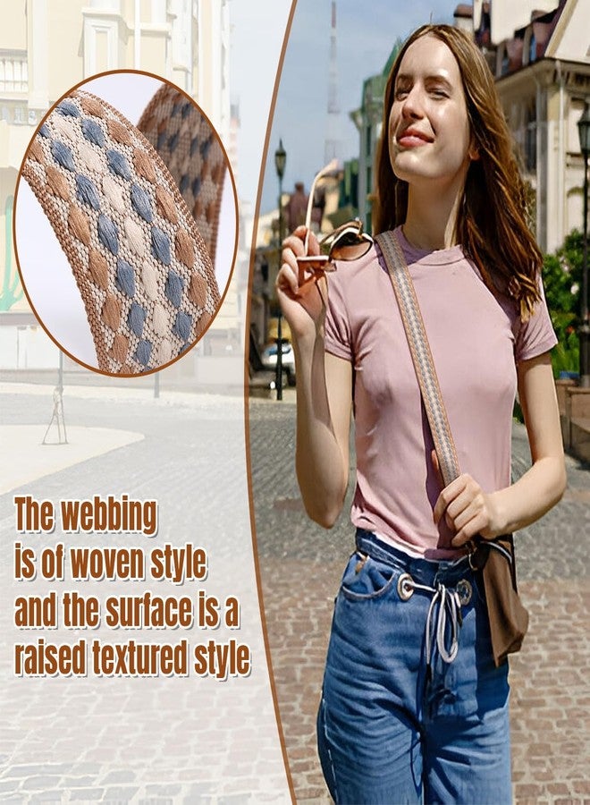 PECMER Webbing 1.5 Inch Khaki -6 Yards Webbing Strap Fabric-1 1/2 inch Strapping for Sewing Bags-Cotton Webbing 1.5 inch for Bag Handles Purse Strap - Image 3