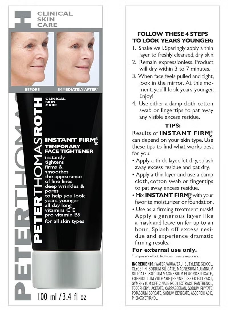 Peter Thomas Roth | Instant FIRMx® Temporary Face Tightener | Firm and Smooth the Look of Fine Lines, Deep Wrinkles and Pores - Image 3
