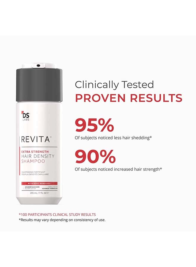 ds labs Revita Extra Strength Hair Density Shampoo For Men & Women - Scalp First Cleanse for Fuller, Thicker Looking Hair, Lightweight Hydration, Sulfate Free, Color Safe 205ml - Image 5