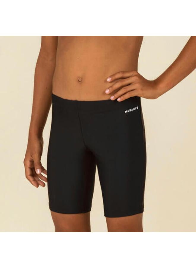 نابايجي شورت سباحة أساسي للأولاد - 100 BASIC أسود - Image 2