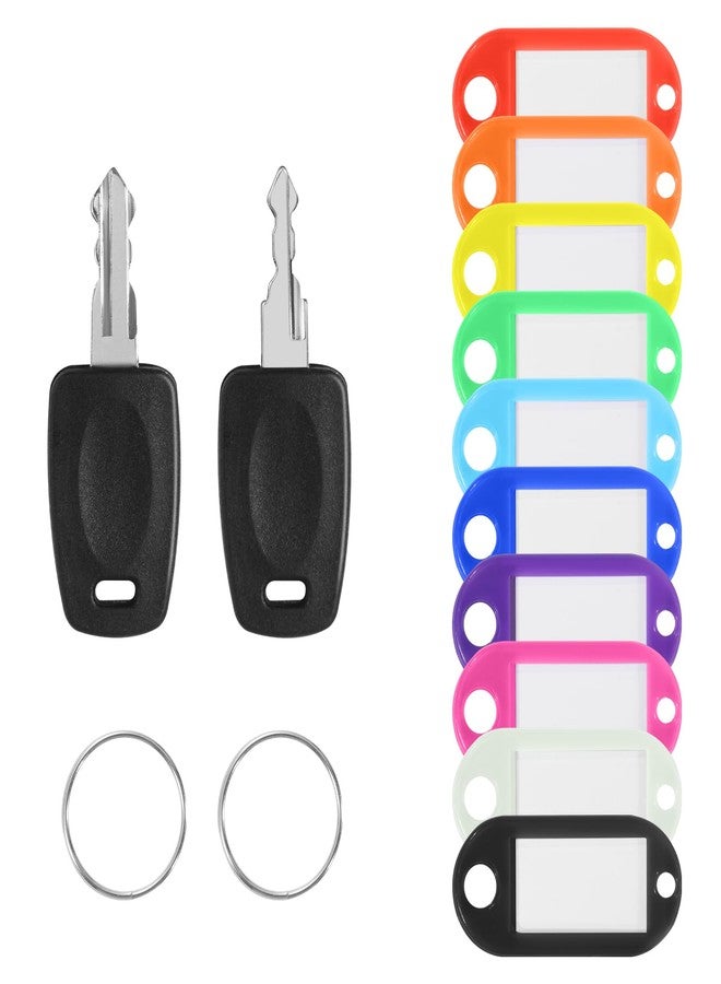 ZIYIZE TSA Key，Travel Sentry Approved 007 002 Universal Lock Key Master Suitcase Keys with for Forgotten Password Combinations of Luggage Locks Password Combination Forgetting Solution (Two Random Colors) - Image 5