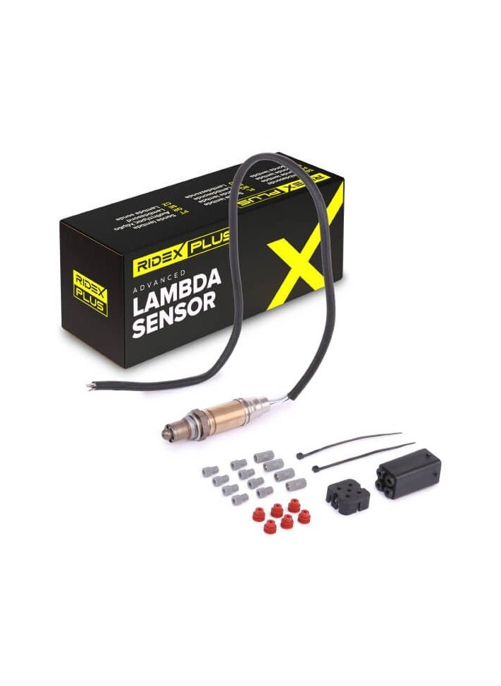 RIDEX RIDEX PLUS - LAMBDA SENSOR FOR AUDI / VW / LAND ROVER / JAGUAR / MERCEDES - 03C906262 / 036906262F / 06B906265B / 03D906265A / 03D906265 / 06B906265E / 030906262C / 06B906265A / 030906262F / 036906265H / 06E906265E / 06E906265D / 036906262M / 036906262Q / 036906262L / C2S38497 / C2C25956 / LNE1682BC / XR86938- / C2C7360- / XR81557 / XR822998 / LNE1682BB / XR82007 / 0005409517 / 0015400417 / 0005406217 / 0005409517 / 0005406217 / 0015400417  - Image 1