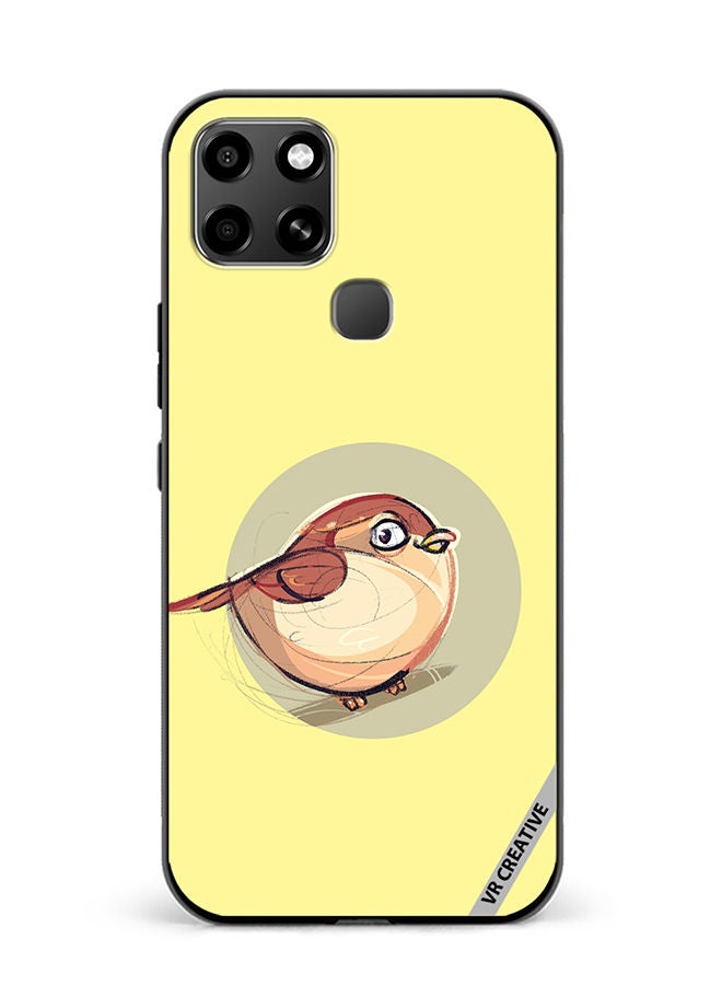 VR CREATIVE Protective Case Cover For Infinix Smart 6 Little Sparrow Design Multicolour - Image 1