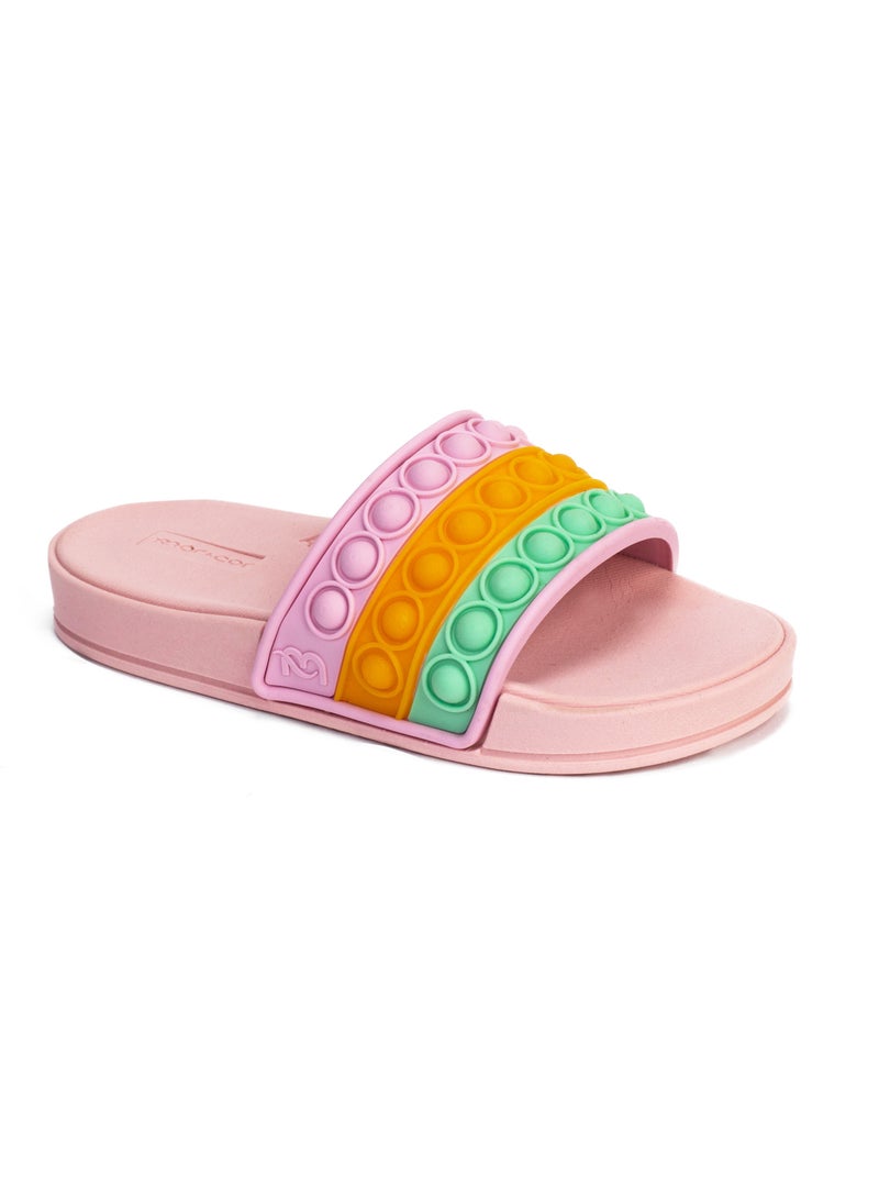 كيدي (مار اند كور) شبشب للأطفال وردي - Image 1