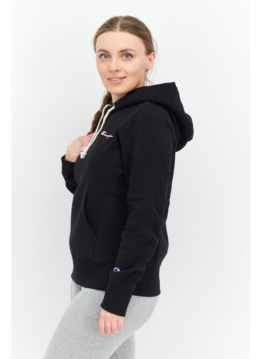 Women Sportswear Fit Brand Logo Training Hoodies, Black - pzsku/Z40D9A106DA80945AA12FZ/45/_/1726109292/2e466846-c608-4878-a431-9cf9a29b20f0