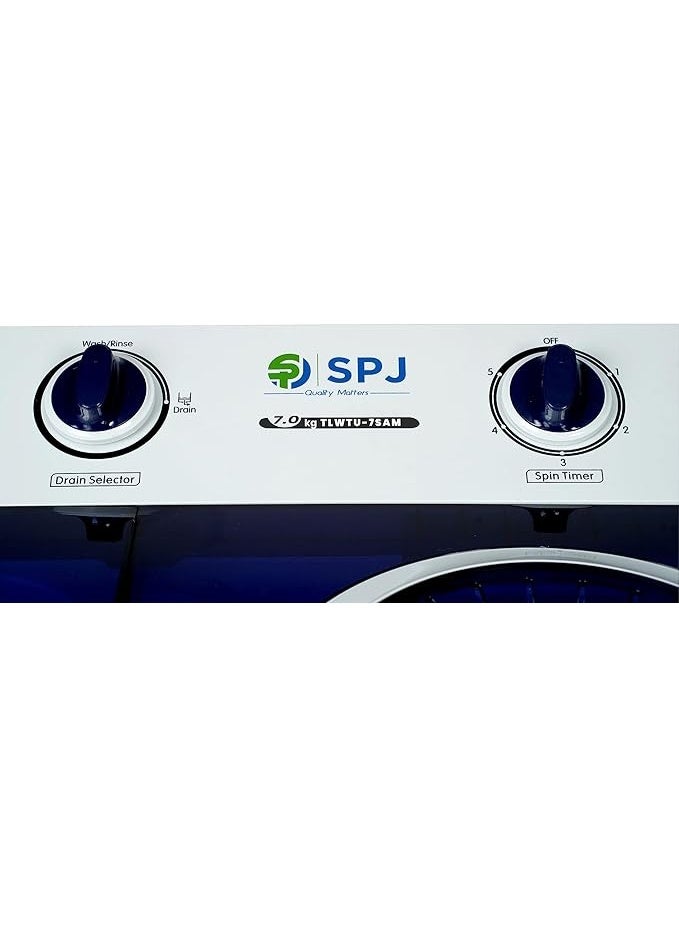 SPJ SPJ TLWTU‑7SAM 7 kg Top‑Load Semi‑Automatic Washing Machine  - Image 5