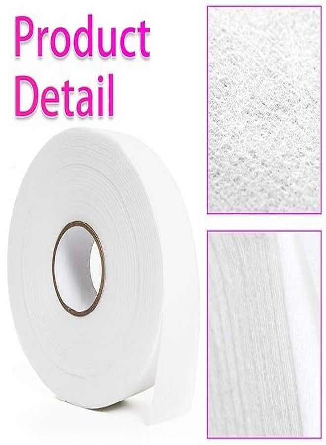FLIZZOW Waxing Strips, Non Woven Hair Removal Plain Waxing Strips Roll for Body, Facial, Leg Hair Removal (3" X 100Yd) - Image 2