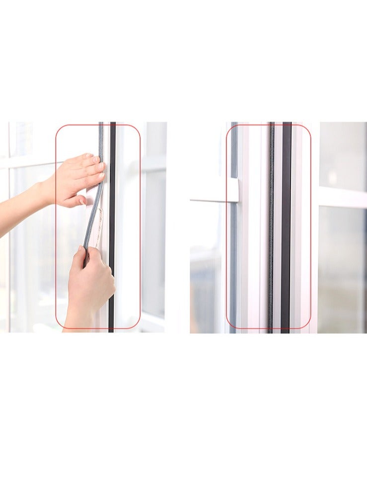 Self Adhesive Seal Strip Weatherstrip for Windows and Doors House Soundproofing Windproof Dustproof Stronger Stickiness 9MM Wide 5MM Thick - Image 4