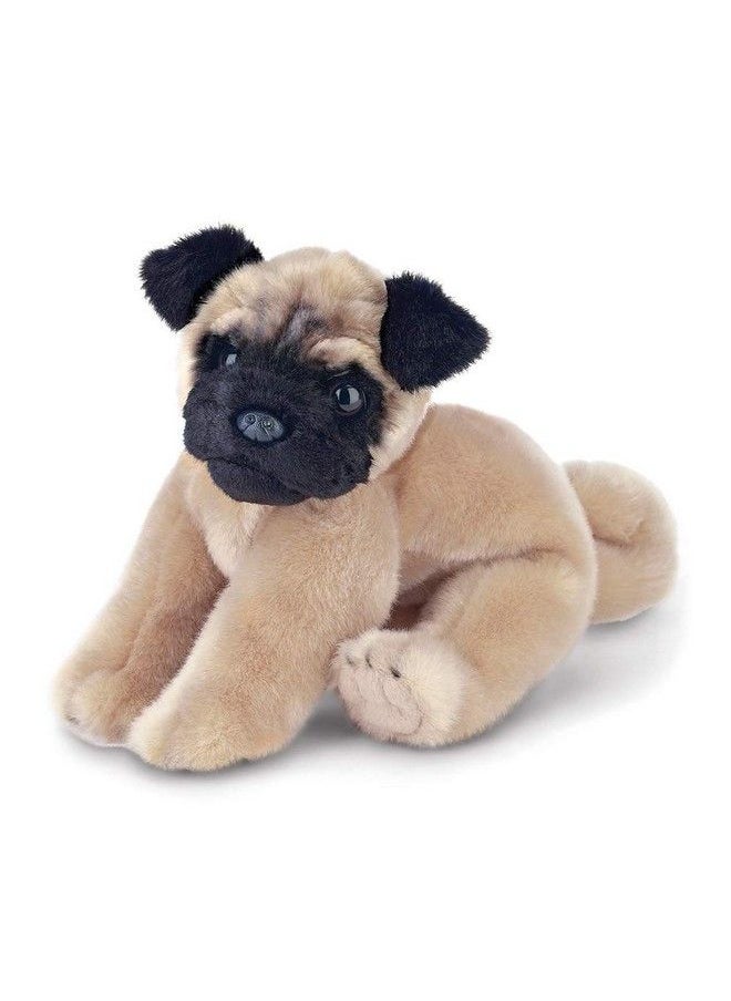 Bearington Collection - Bearington Pugsly Pug Plush Stuffed Animal Puppy Dog 13 Inch - Image 1