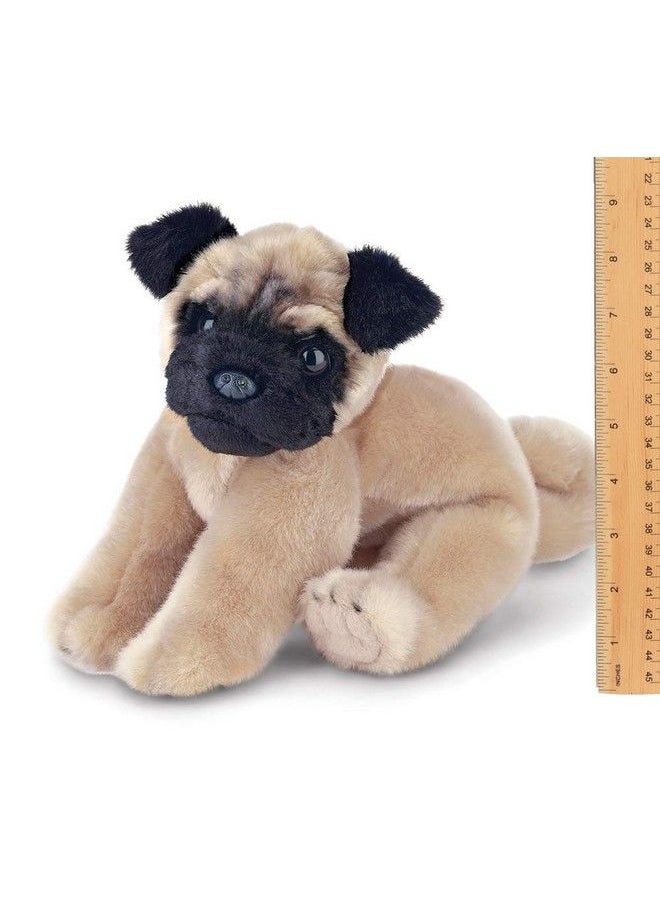 Bearington Collection - Bearington Pugsly Pug Plush Stuffed Animal Puppy Dog 13 Inch - Image 1