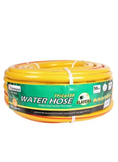 NAMSON HEAVY DUTY WATER HOSE 19MM 3/4 INCH X 50M NT1950 21BAR, KNITTED EXTRA FLEXIBLE PVC, 4 LAYERS, WEATHER PROOF SURVIVE -20 AND +60 TEMP.  ANTI ALGAE ANTI UV, MADE IN ITALY  - Image 4