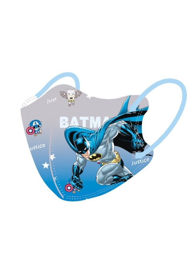 SPIDERMAN Individually wrapped children's disposable masks, 60 pieces of masks for children and teenagers, 3-layer cute unisex children's masks - Image 2