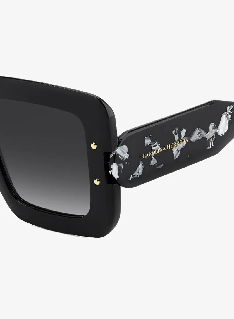 Carolina Herrera  CAROLINA HERRERA HER 0322/S Sunglasses Black Square  | Best Price UAE