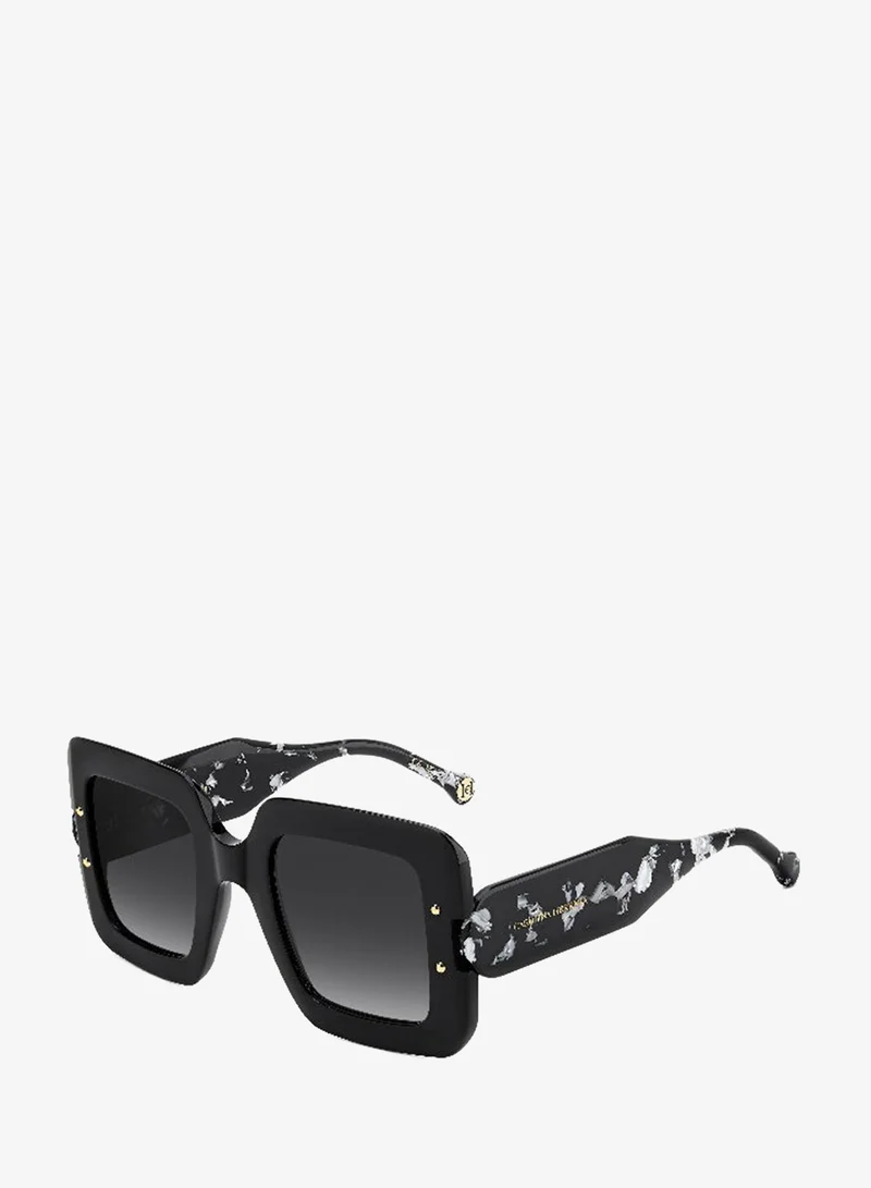 CAROLINA HERRERA HER 0322/S Sunglasses Black Square