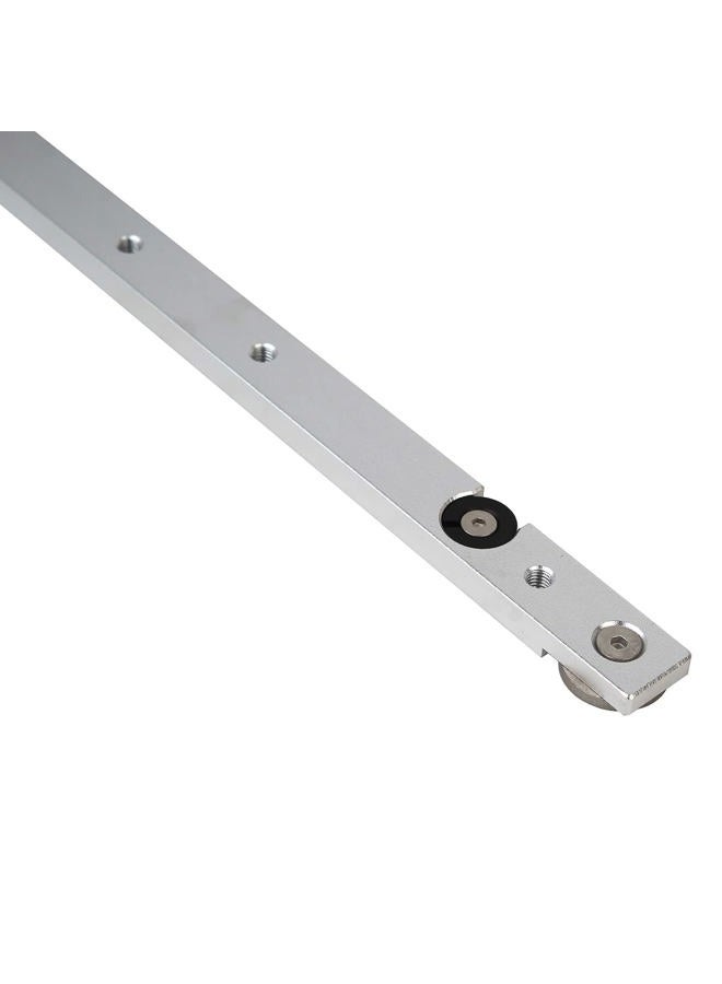 KETIPED Aluminium Alloy Miter Bar Clamping Tool Slider Table Saw Gauge Rod T-Slot Track Bar Rail for Router Tables and Woodworking,300mm-Silver - Image 1