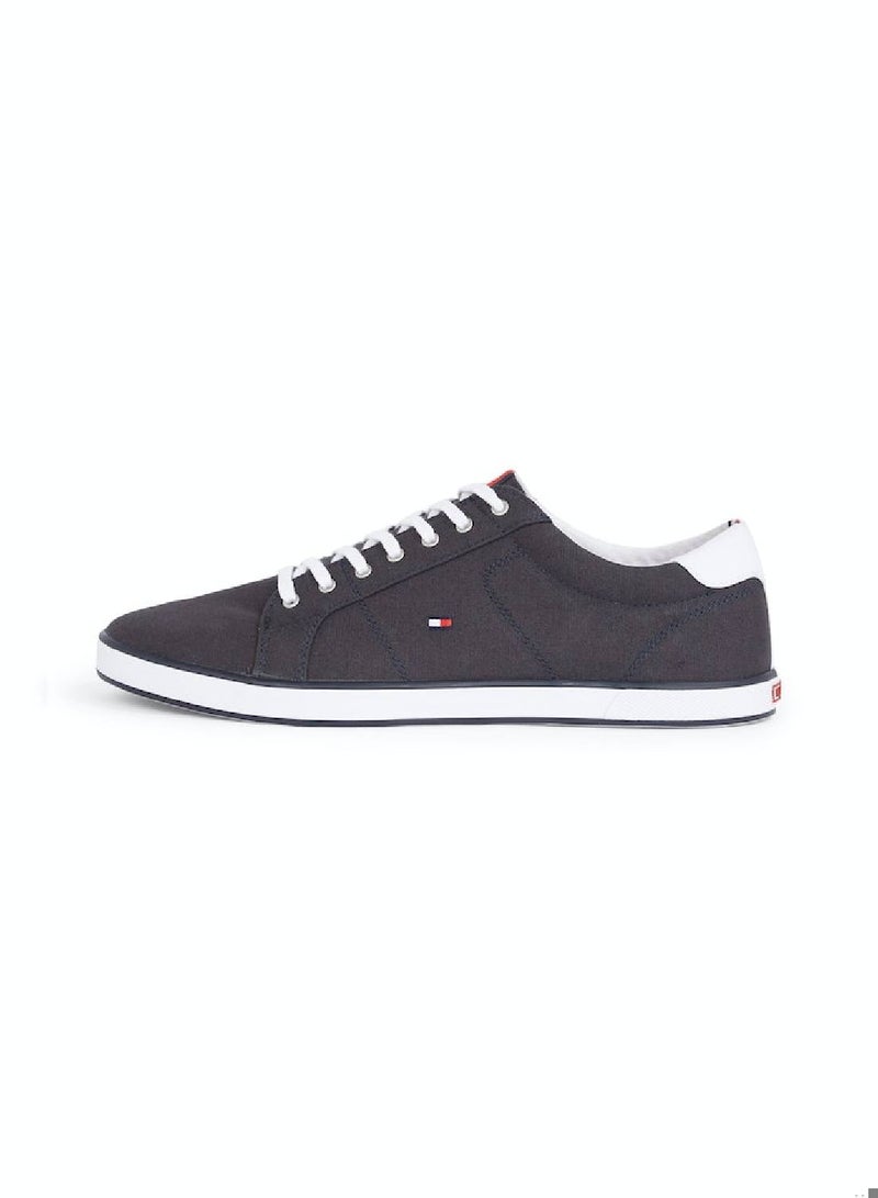 TOMMY HILFIGER Canvas Lace Up Sneakers  - Image 1