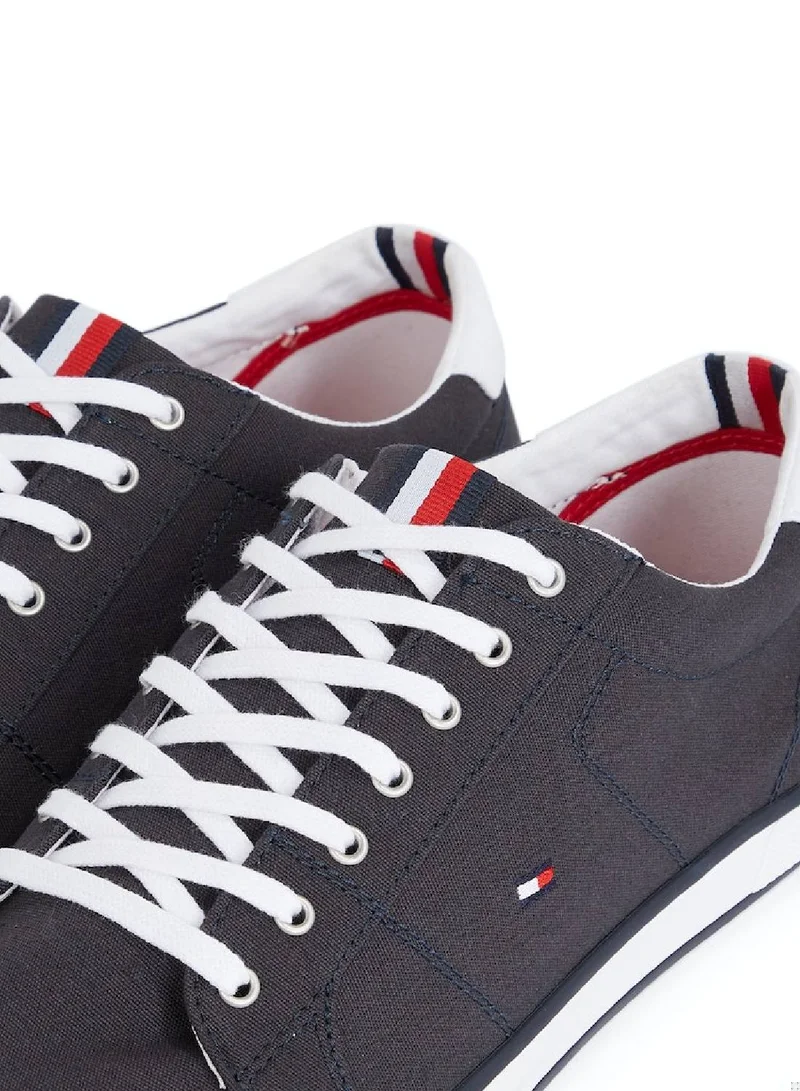 TOMMY HILFIGER Canvas Lace Up Sneakers