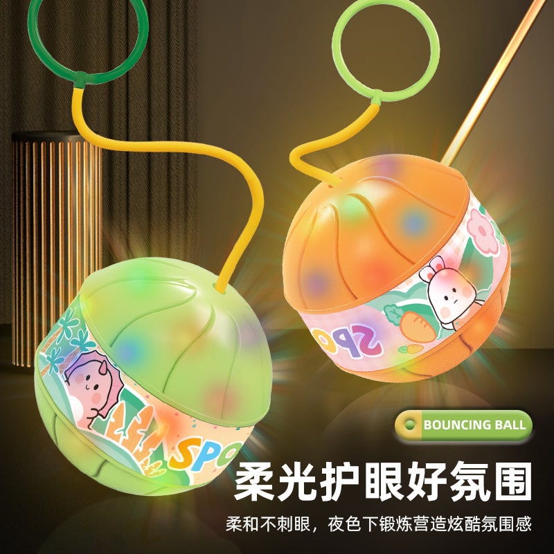 RCTOYS Kids Flashing Jump Ball Foot Swing Fitness Sensory Training Toy - Image 4