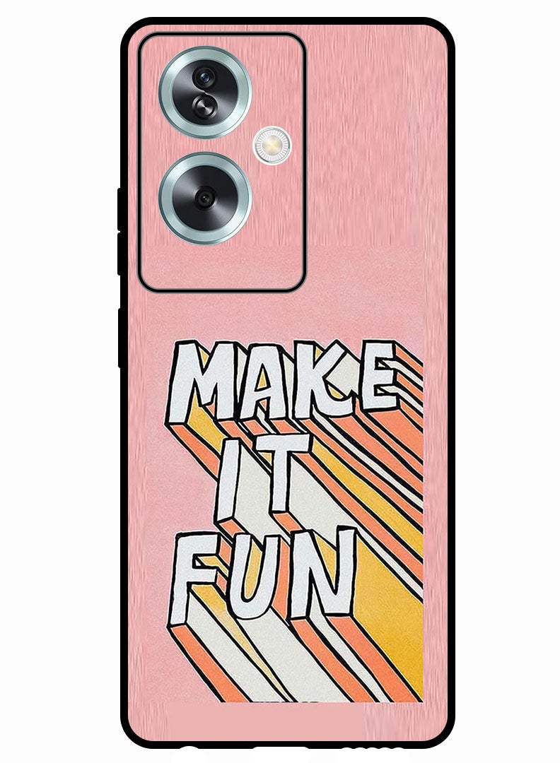 Theodor Protective Case Anti Scratch Shock Proof Bumper Cover For Oppo A2 Make it Fun - Image 1