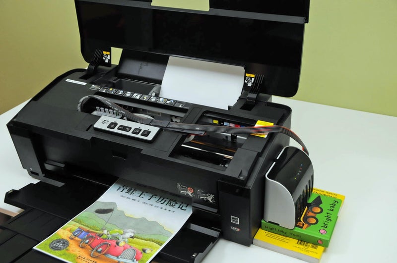 INKXPRO Empty CISS Refill Cartridge Kit Works with Artisan 1430 Stylus Photo 1400 Printers (Empty CISS System) - Image 3