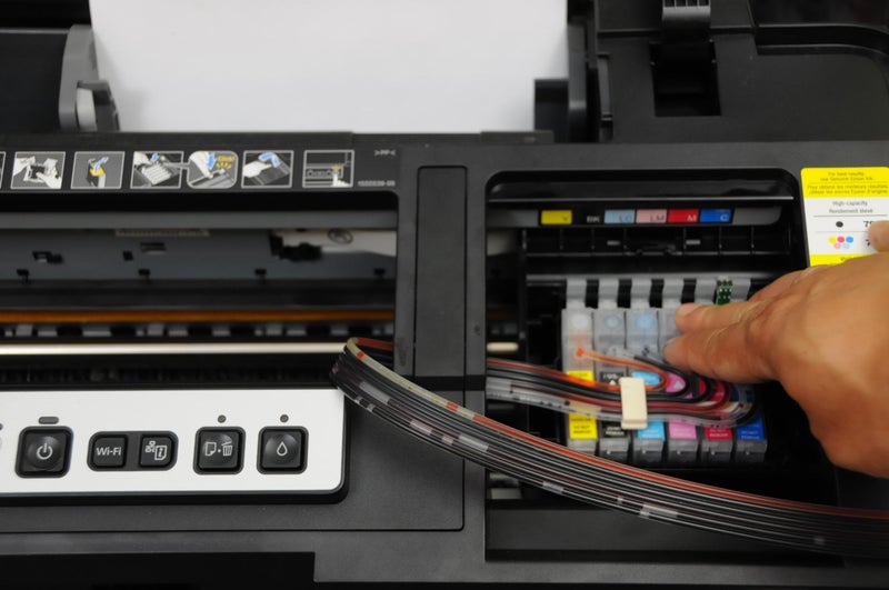 INKXPRO Empty CISS Refill Cartridge Kit Works with Artisan 1430 Stylus Photo 1400 Printers (Empty CISS System) - Image 4
