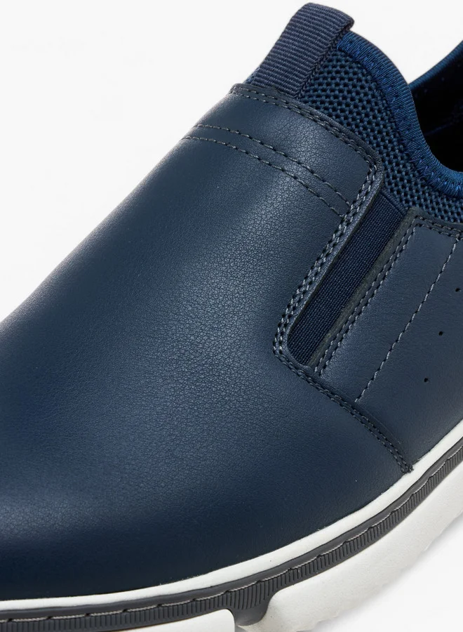Le Confort Textured Slip-On Loafers