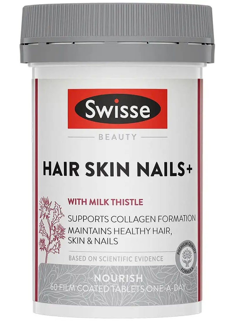 Swisse - Swisse Hair Skin Nails Vitamins 60 Tablets - Image 1