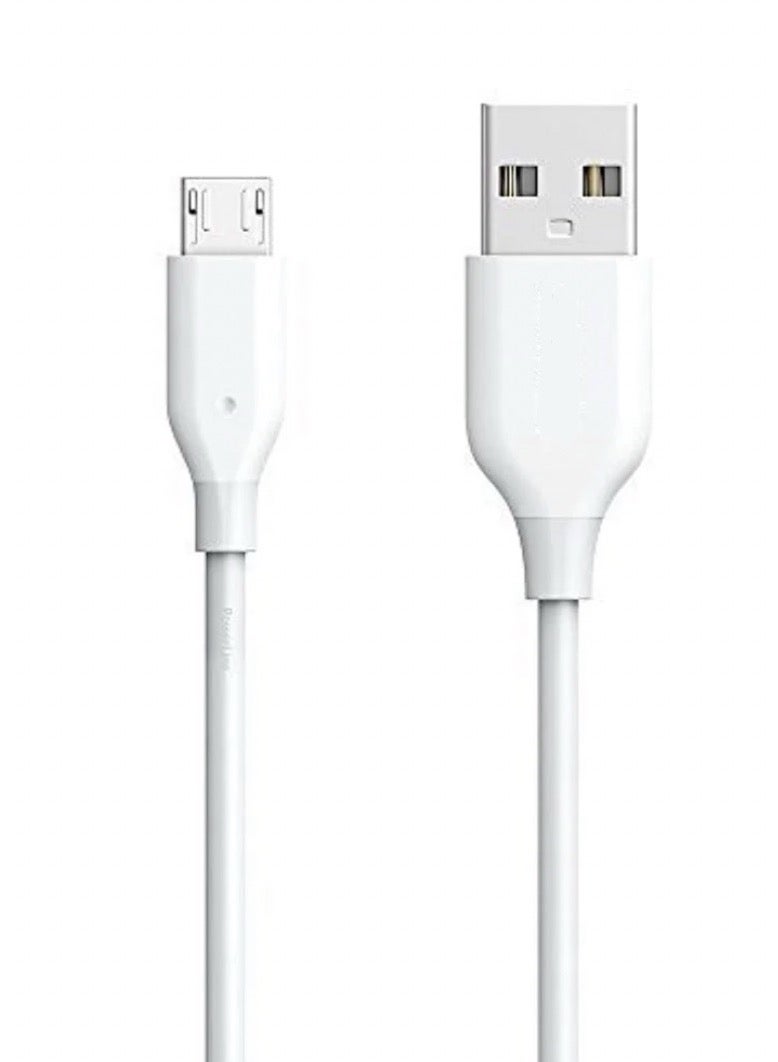 كابل شحن مايكرو يو اس بي بطول 1 متر وسرعة شحن فائقة 6 امبير