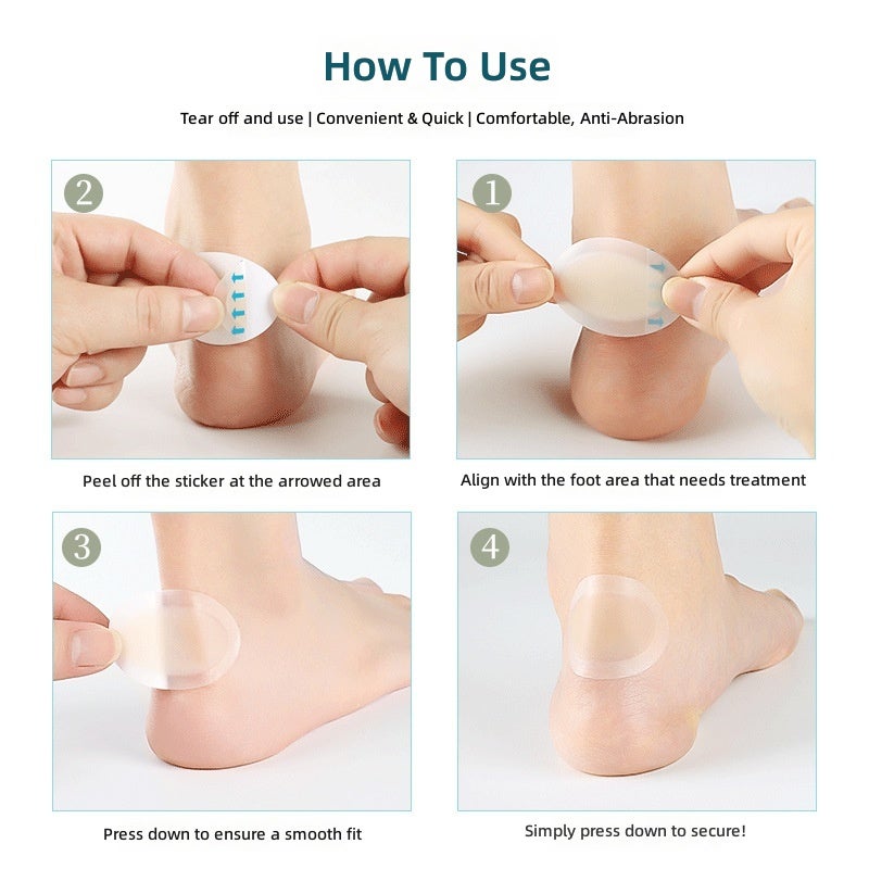 Best-Selling Heel Stickers - Invisible Anti-Chafing Footwear   Accessories - Image 5