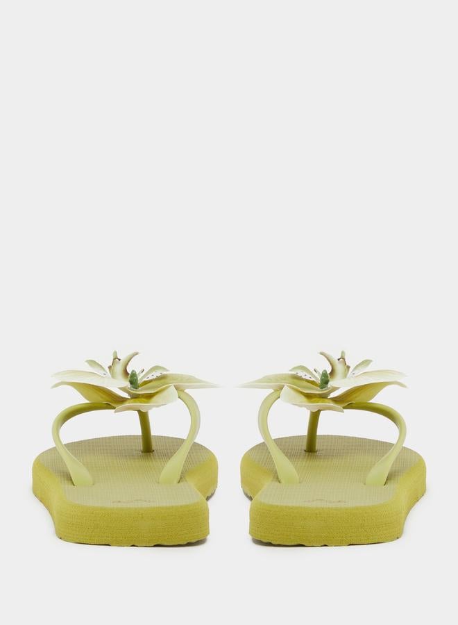 Styli Styli Flower Corsage Flip Flop - Image 4
