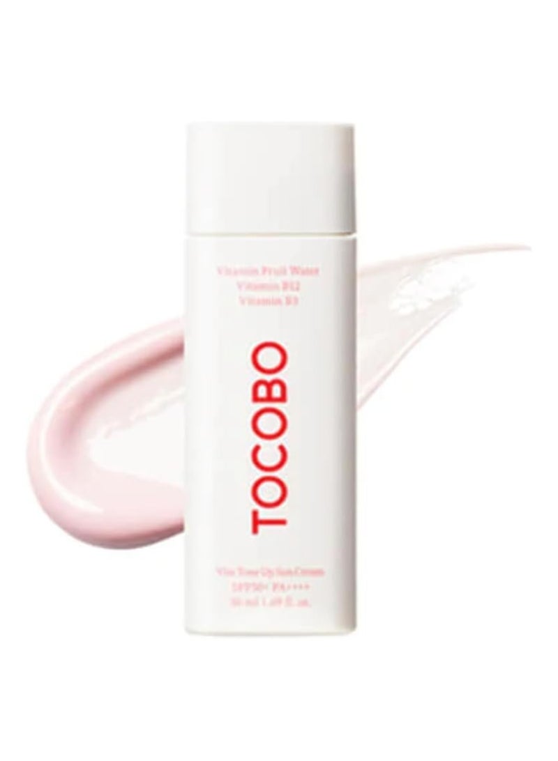 Tocobo Vita Tone Up Sun Cream SPF50+ PA++++ 2.82oz / 50ml Vegan Sunscreen - Image 2