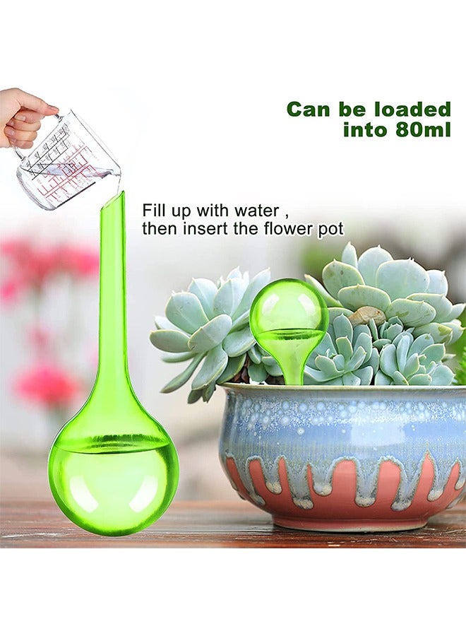HS 6Pcs Plant Watering Bulbs Self-Watering Globes Automatic Water Device Balls Vacation Houseplant Plant Pot Bulb Garden Waterer Flower Water Drip Irrigationdevice Spikes Drippers - Image 4