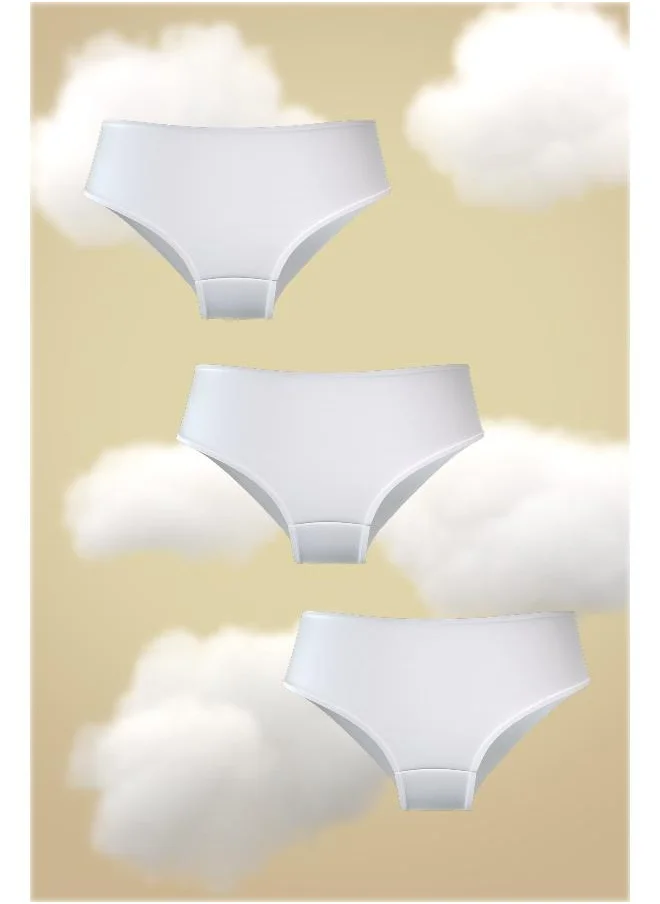 نسيسيرا Cloudy White Supima Hipster Nessies