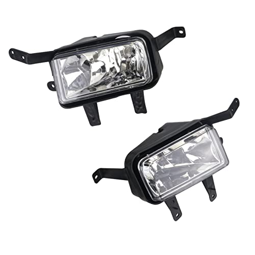 DYRDINSHOW Fog Lights Compatible With 2015 2016 2017 2018 GMC YUKON/YUKON XL Denali Driving Fog Light Set Kit w/Bezels/Bulbs - Image 2