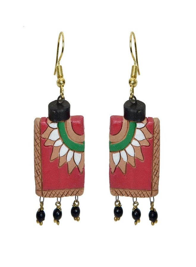 RAI COLLECTION مجموعة راي، أقراط جومكا من الطين للنساء، متعددة الألوان - Image 3