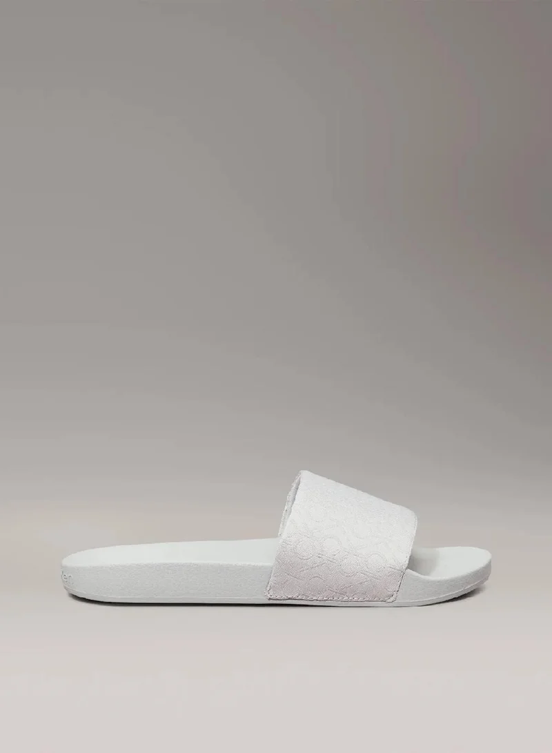 CALVIN KLEIN Logo Jacquard Sliders