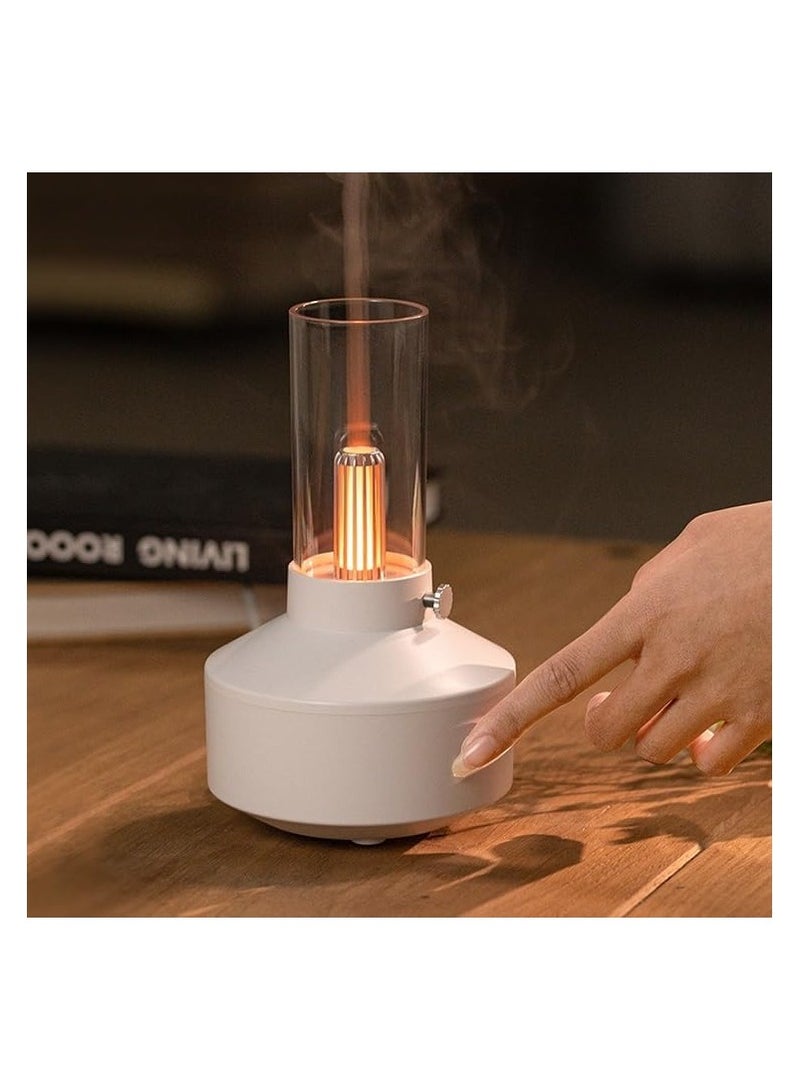 SOLARAE New aromatherapy humidifier household small aerosol dispenser desktop atmosphere candle light car retro lamp aroma diffuser - Image 4