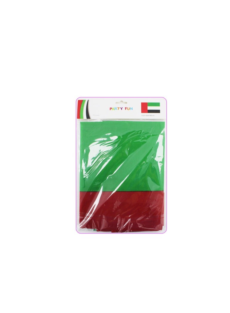 PARTY FUN UAE Flag 90x145Cm W Header Card  - Image 3