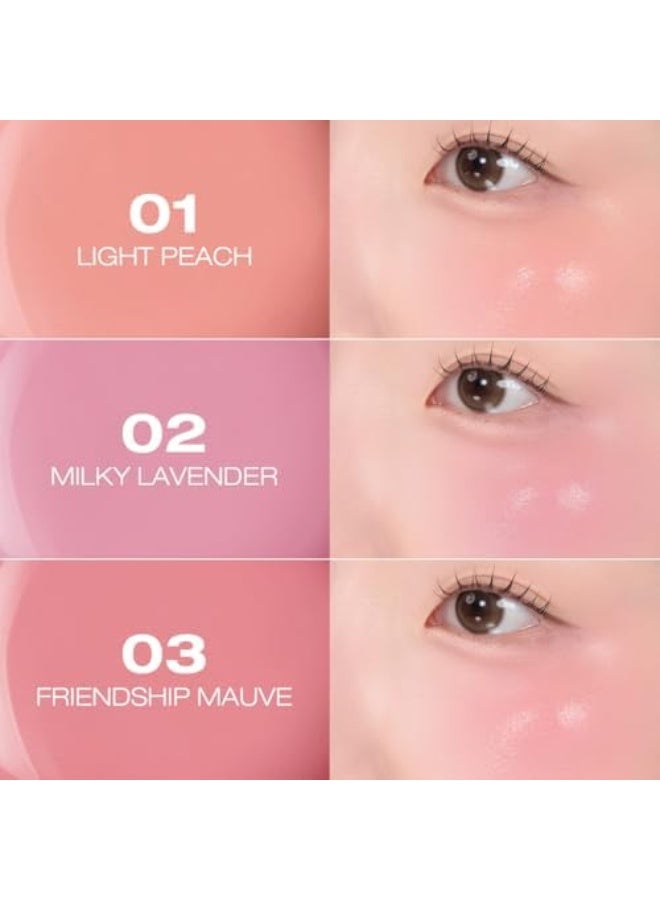 PERIPERA شراب توك تشيك 02 لافندر حليبي 1 حبة - Image 5