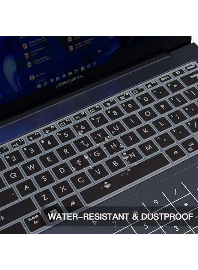 Arabest Black Keyboard Protector for 2023 ASUS ZenBook 14X and ZenBook Pro 14 OLED Notebooks - Incompatible with 2024 Variants. - Image 5