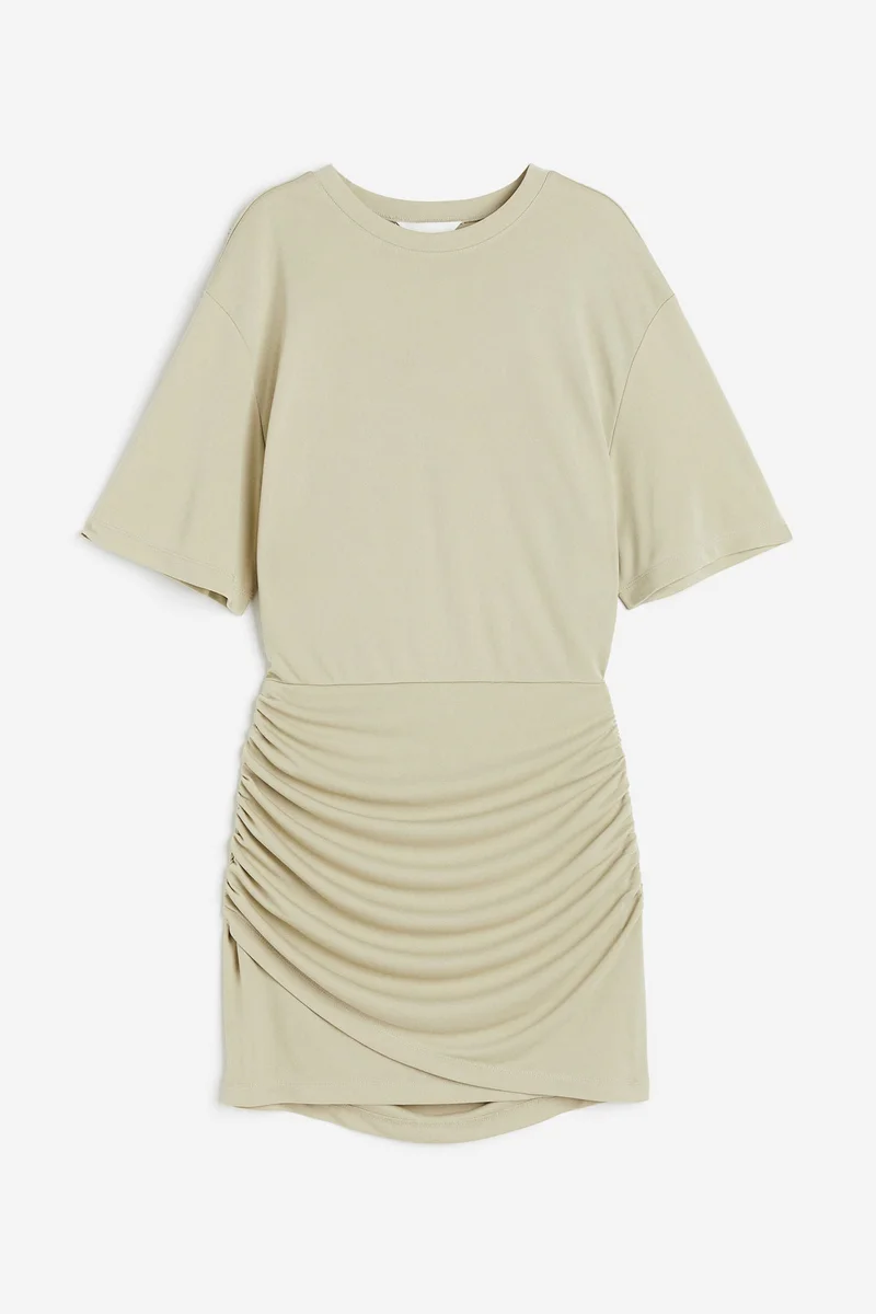 H&M Drapped Knitted Dress