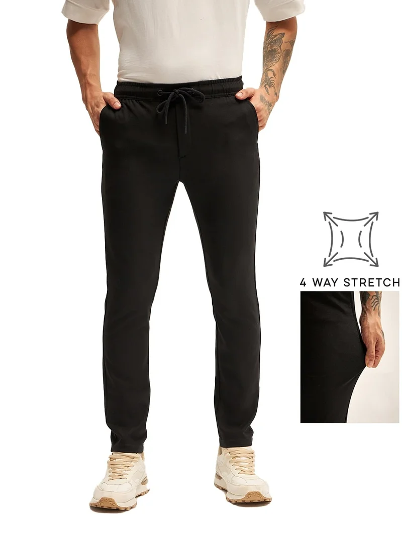 ذا بير هاوس Men's Classic Formal Trousers Stylish and Comfortable Dress Pants for Office Meetings, Business Travel, Professional Events, Corporate Settings, and Everyday Formal Wear