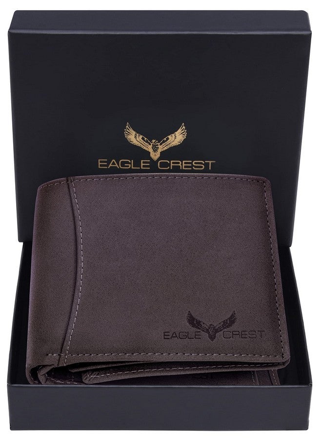 Eagle Crest Nova Vintage Dark Brown Leather Wallet for Men - Image 2
