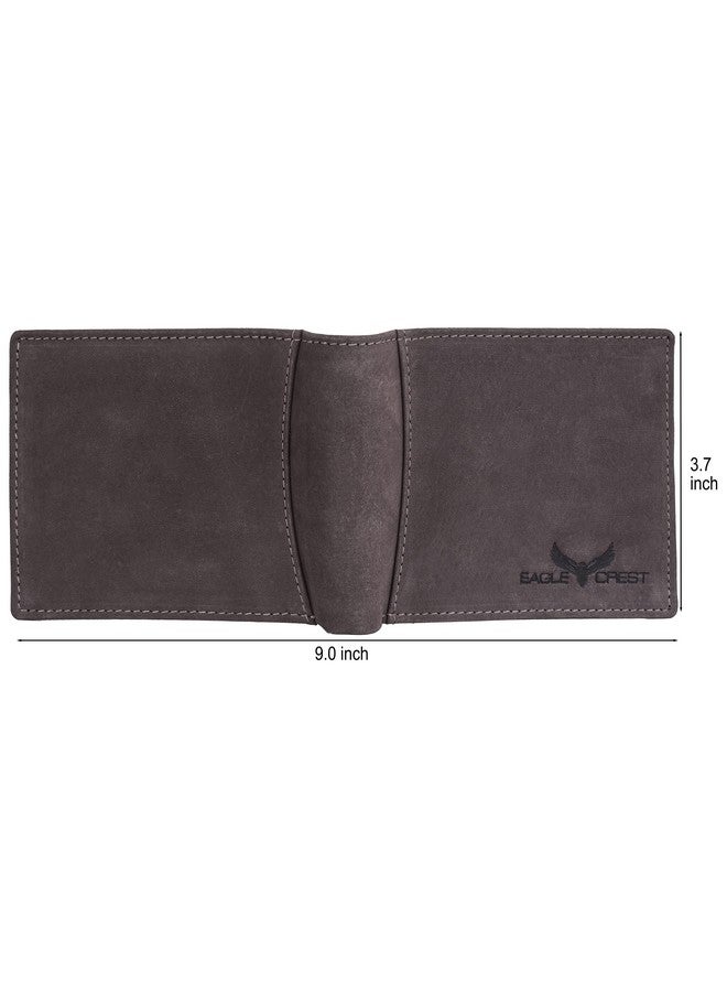 Eagle Crest Nova Vintage Dark Brown Leather Wallet for Men - Image 5