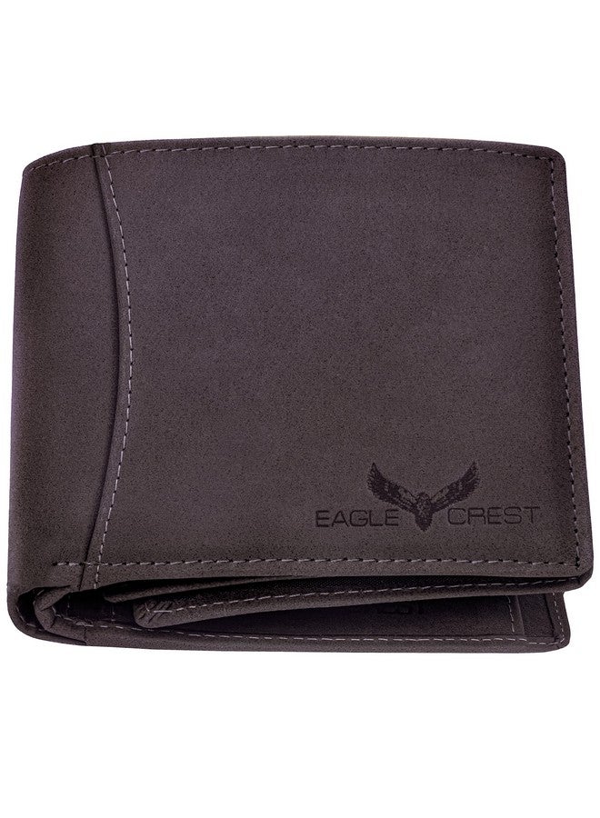Eagle Crest Nova Vintage Dark Brown Leather Wallet for Men - Image 1