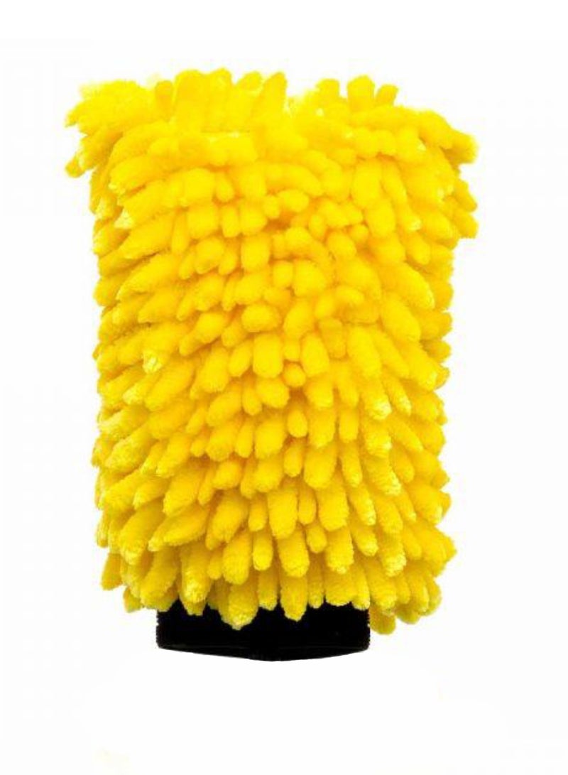 RHINOMOTIVE RHINOMOTIVE - Car Wash Glove Sponge 22cm Yellow  - Image 1