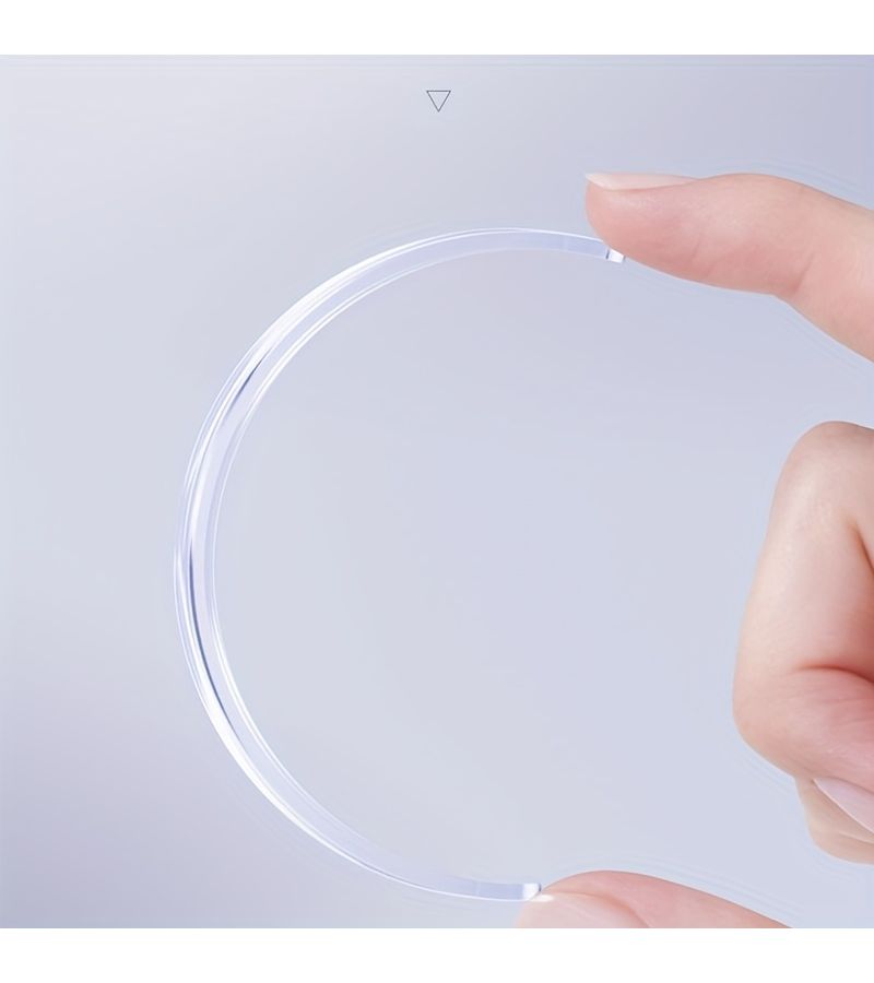 6 قطع واقيات ممتص الصدمات للسيارة، شرائط مطاطية من الـ PVC متعددة الاستخدامات للزوايا الأمامية والخلفية، حماية من الخدوش، إضافات السيارات، حاجز ممتص الصدمات - أسود - Image 5