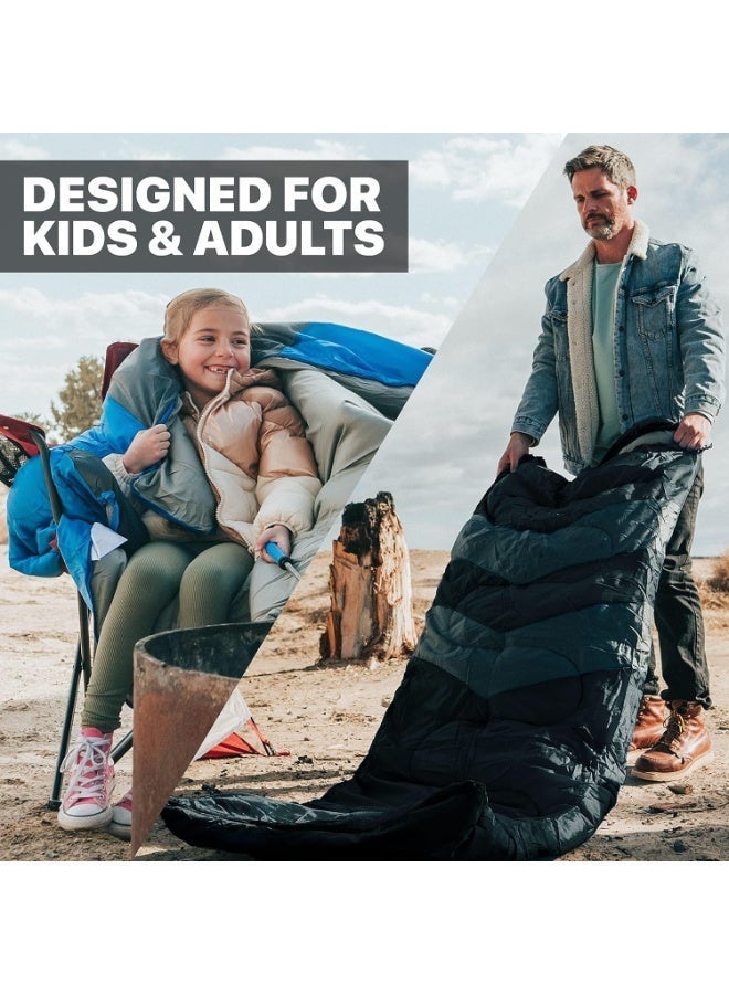 Winter Camping Sleeping Bag - Waterproof for Adults & Kids (-18 to 7°C, Lightweight Portable) - Image 5