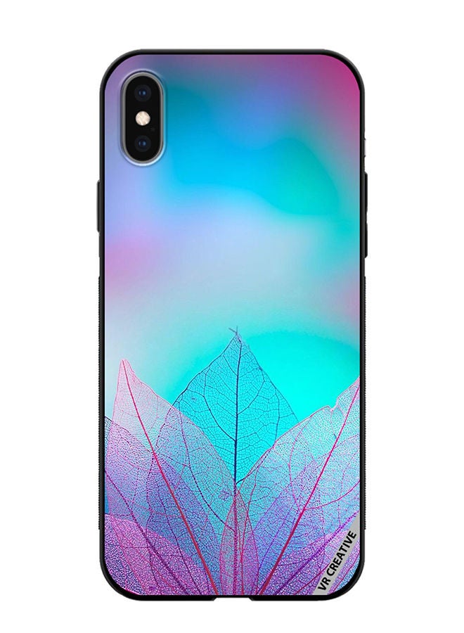 VR CREATIVE Protective Case Cover For Apple iPhone X/XS Flower Design Multicolour - Image 1